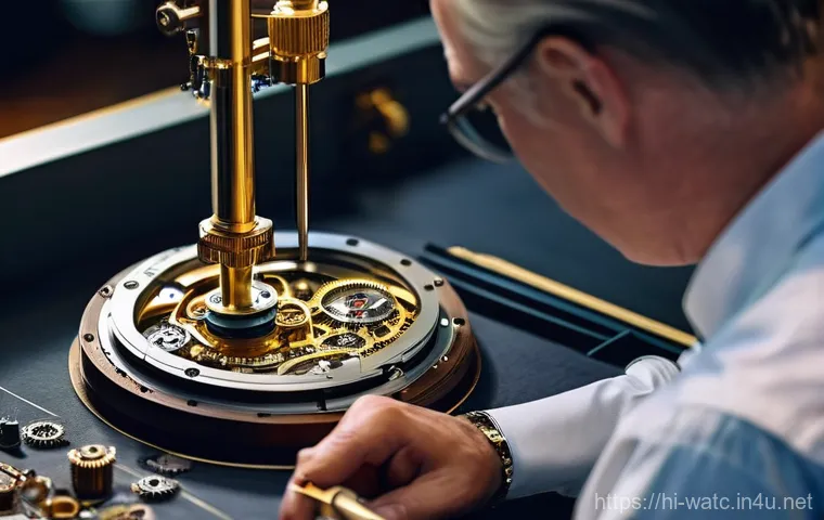 리미티드 에디션 시계 추천 - **Prompt 1: The Artisan's Masterpiece**
    "A close-up, highly detailed shot of a master watchmaker...