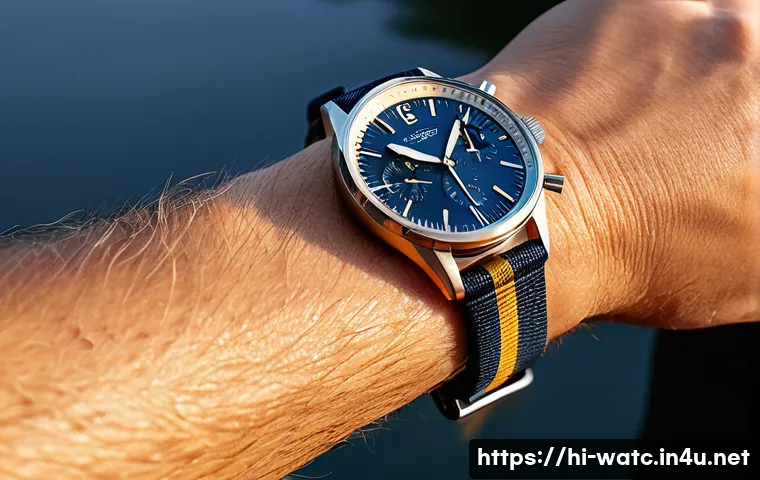 메탈과 나토 스트랩 비교 관련 이미지 1