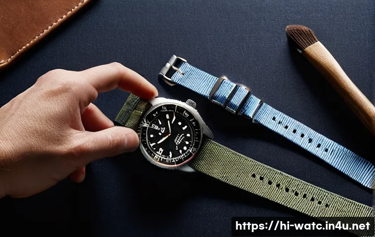 메탈과 나토 스트랩 비교 관련 이미지 2