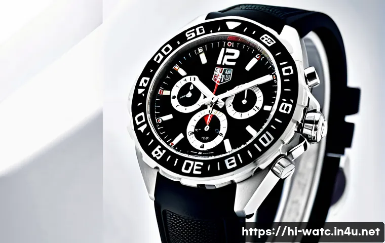 태그호이어 포뮬러1 모델 비교 - A sleek TAG Heuer Formula 1 wristwatch on a medium-toned wrist, featuring a black rubber strap and a...